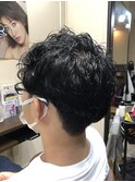 メンズパーマスタイル