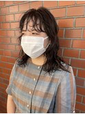 黒髪/ボブルフ/ネビージュ/小顔/ワンレン/髪質改善/グレージュ