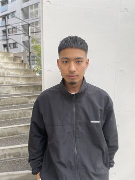 メリケンバーバーショップ フクオカ(MERICAN BARBERSHOP FUK) ナチュラルイージーパーマクロップ