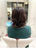 巻き髪風ウェーブ