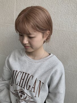 ゲン(gen.) @gen.yamada_kaho_ ハイトーンベージュ