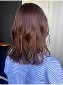 艶髪ピンクブラウン【rili横浜】