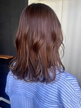 リィリ バイ ロダット 横浜(rili by LODAT) 艶髪ピンクブラウン【rili横浜】