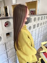 ヘアデザイン ノア(Noa)&nbsp;ハイライトヘムラインカラー