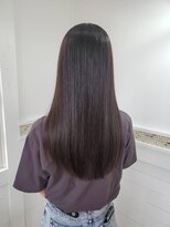 TJ天気予報 1コ 可児店&nbsp;「ビフォーアフターあり」シアーブラウン「縮毛矯正」