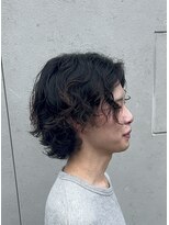 ヴィサージ(Visage)&nbsp;メンズ　無造作パーマ