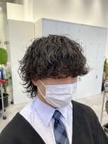 オーシャントーキョー 仙台(OCEAN TOKYO)&nbsp;韓国マッシュセンターパートカルマパーマニュアンスパーマウルフ