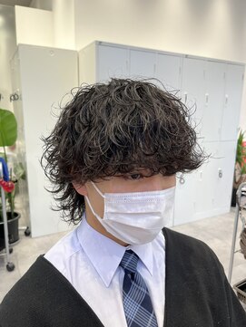 オーシャントーキョー 仙台(OCEAN TOKYO) 韓国マッシュセンターパートカルマパーマニュアンスパーマウルフ