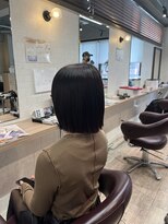 コワファーストナガサキシャンプーボーイ(COIFF1RST NAGASAKI SHAMPOO BOY)&nbsp;ぱつっとボブ