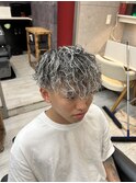 ホワイトメッシュツイストスパイラル