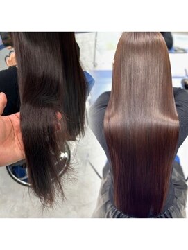 スリーディーヘア(3D Hair) 髪質改善トリートメント/銀座/白髪染め/白髪ぼかし/ハイライト