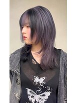 ジゼル(gisele)&nbsp;パープル×ブラック