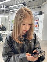 リミットバイアフィナー 大宮店(limit by Afinar)&nbsp;ハイトーンミルクティーベージュ