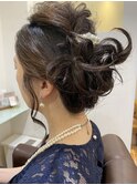 結婚式のお呼ばれヘア