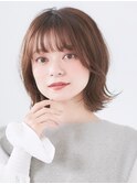 【ボブルフ】外ハネ×顔周りレイヤー