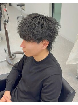 ブライト(BRIGHT) マッシュ緩めスパイラルパーマ