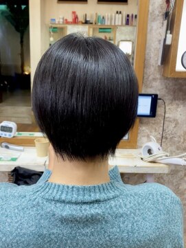 イエローコーン 金沢文庫店(YELLOW CORN) ☆髪質改善☆縮毛矯正で叶えるナチュラルショート