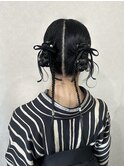 カチモリ【卒業式ヘア】