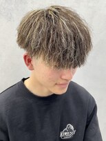 ルースト 西院店(ROOST)&nbsp;パイルツイスト×金メッシュ