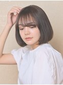 切りっぱなしボブミニボブパーマくびれボブ外ハネボブ内巻きボブ