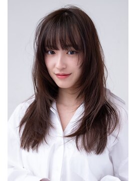 ドリップ バイ ハバナ 原宿(driP. by HAVANA) 20代30代ミディアム顔周りレイヤーカット髪質改善ストレート