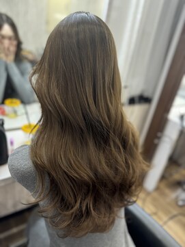 ネクサス 心斎橋(Nexus) 心斎橋/くびれヘア/シールエクステ/デザインカラー/ハイトーン