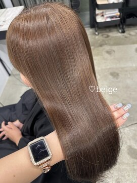 フォンズ(FONS) ベージュ ミルクティーベージュ マロンベージュ