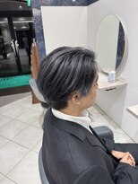 アース 高田馬場店(HAIR&MAKE EARTH)&nbsp;外国人風アッシュグレー×イルミナカラー