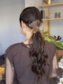 シンクアンド(THINK AND)&nbsp;ヘアアレンジも出来ます◎結婚式や推し活、特別な日に◎