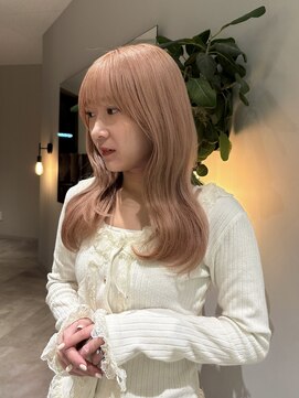 ケリーアン 太田(kelly.un) orange beige/pink beige/ブリーチカラー