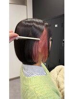 レム 長野青木島店(REM) dark brown×coral pink