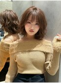 韓国レイヤー/韓国風/ボブ/髪質改善/黒髪/ブリーチなし〔池袋〕