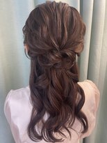 マーズ(Hair&Make Mars+)&nbsp;ハーフアップ