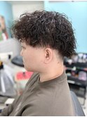 メンズカットツイストスパイラルパーマ