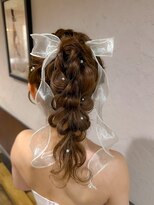 セットサロン ラビッシュポー(Setsalon RabichePow)&nbsp;編みおろしポニー
