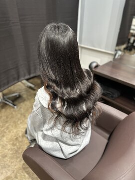 フロレゾンヘアデザインエクステ(floraison hair design exte) inner color × pull exte