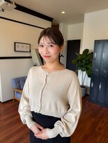 スリーバイザサロン(THREE by the salon)&nbsp;前撮り前に！花嫁さまヘアメイク♪