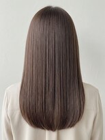 ディアーナ(DIANA)&nbsp;透明感髪質改善カラーショコラグレージュ艶髪ストレート夏カラー