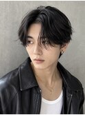 毛流れパーマカルマヘア毛流れストレート韓国風センターパート