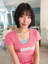 オモチャ 銀座(OMOCHA)&nbsp;顔まわりで魅せる♪大人かわいいショートボブ