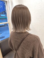 カリン ハッピーヘアライフ 長吉長原店(carin happyhairlife)&nbsp;裾カラー　ミルクティーベージュ