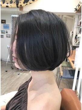 レンク(LENC) Coast.ふんわりグラデーションショートボブ×タンバルモリ