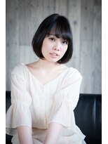 コマ(coma)&nbsp;【coma中野】シンプルな黒髪ボブスタイル