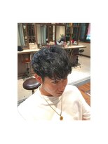 リバレッジ 広尾(Leverage)&nbsp;メンズビシカジパーマスタイル