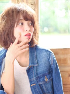 ノラ ヘアーサロン(NORA HAIR SALON) ERI★小顔ボブカット得意スタイリング1分くせ毛風デジタルパーマ