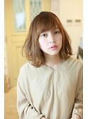 ツヤオレンジの大人ミディアム