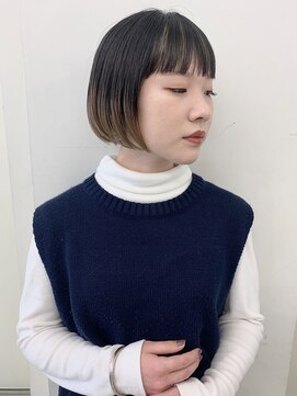 ラパンセヴェール(LA PENSEE VERT) 【LA PENSEE】毛先ことりベージュのグラデーション