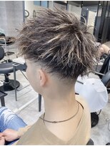 アンダーバーホワイト 天神店(_WHITE)&nbsp;メッシュフェードショート