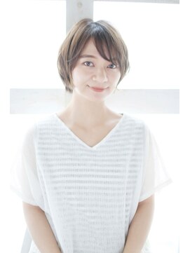 ゴッドハンド 横浜店 ナチュラルテイストのショート◎30代40代50代60代