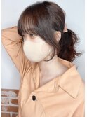 【Any_藤田】UPにしても小顔に見える、韓国風おくれ毛♪